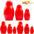 Valentines Day Nesting Dolls Set of 3 pcs - I Love You Gifts for Him & Her