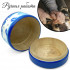 Wooden blue and white jewelry box hand-painted in Gzhel style