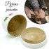 Hand Panted Round White Wooden Box for Bracelets, Rings, Necklaces - White Keepsake Memory Box