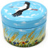 Stork Bird Hand-Painted Keepsake Box - Folk Art Decor Jewelry Box Organizer for Bracelets
