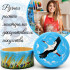 Stork Bird Hand-Painted Keepsake Box - Folk Art Decor Jewelry Box Organizer for Bracelets