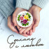 White Ring Box for Proposal with Hand Painted Flowers - White Wooden Box Floral Design