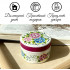 White Jewelry Box Floral Design with Hand Painted Hydrangea Flowers - Round Wood Trinket Box with Lid