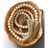 Wooden Oval Blank 38 mm with 3 mm Hole