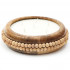 Wooden Oval Blank 38 mm with 3 mm Hole
