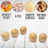 Unfinished Wooden Craft Balls