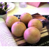Round Wood Beads 55 mm Unfinished Wood Crafts (12 Pcs), Wood Bead Garland with Holes