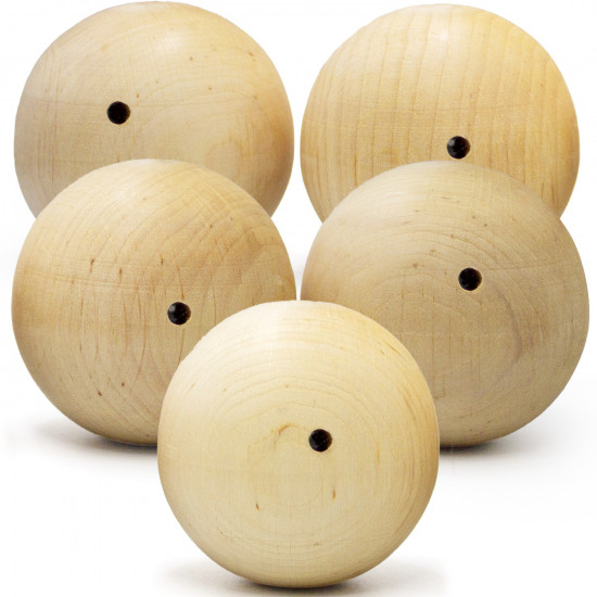 Unfinished Wooden Craft Balls