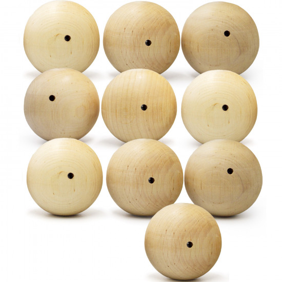Unfinished Wooden Craft Balls
