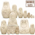 Farm Animals Blank Nesting Dolls