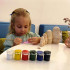 Blank First Russian Nesting Dolls for Coloring Set 7 pcs - Paint Your Own Matryoshka