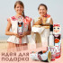Wine Bottle Gift Box Matryoshka Doll - Wooden Wine Box Holder Russian Doll in Slavic Clothing