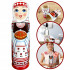 Wooden Wine Bottle Box shaped as Matryoshka Doll, 0.7 litre - Wine Box Holder Russian Doll in Slavic Clothing
