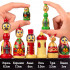 Souvenir Chess Set Matryoshka Dolls by Brest Souvenir Factory