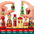 Souvenir Chess Set Matryoshka Dolls by Brest Souvenir Factory