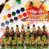 Unfinished Wood Chess Pieces Only Set of 32 pcs - Paint Your Own Chess Set - Blank Chess Sets for DIY