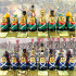 Battle Borodino 1812 Themed Chess Set - Handmade Souvenir Chess Pieces Russian Nesting Dolls