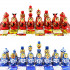 Chess Set Gzhel & Khokhloma