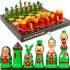 Children's Matryoshka Chess Set