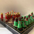 Children's Matryoshka Chess Set