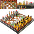Kulikovo Battle Themed Chess Set - Handmade Chess Pieces Matryoshka Dolls Board Game