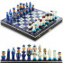 Navy Sailors Themed Chess Set - Russian Souvenir Chess Sets Nautical Decor