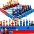 Pirate Nesting Doll Pieces Matryoshka Wooden Chess Set