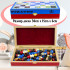 Pirate Nesting Doll Pieces Matryoshka Wooden Chess Set