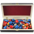 Wooden Souvenir Chess Set - World Leaders Matryoshka Chess Pieces