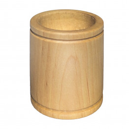 UTUL Wooden Tealight Candle Holder for Scandi Home Decor, 6 cm