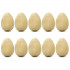 Wooden craft eggs