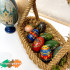 Wooden craft eggs