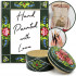 Ogovo Set – Hand-Painted Picture Frame and Jewelry Box in Traditional Belarusian Folk Art Style