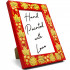 Wooden Photo Frame Khokhloma Hand-Painted