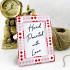 White photo frame Belarusian hand-painted folk ornament
