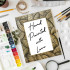 wooden photo frame