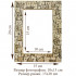 Wooden Photo Frame with Hand-Painted Cats