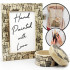 Hand-Painted Wooden Photo Frame & Keepsake Box Gift Set