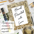 Hand-Painted Wooden Photo Frame & Keepsake Box Gift Set