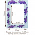 Dinosaur Photo Frame 4x6 for Tabletop Display - Blue Picture Frames 4x6 Dinosaur Decor - Dinosaur Wall Art Decor