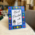 Yaselda Hand-Painted Wooden Photo Frame