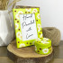 Wooden Gift Set Photo Frame and Box Hand Painted Daisies