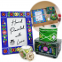 Hand-Painted Wooden Gift Set with Boxes, Frame & Candle Holder