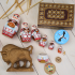 Belarusian Folk Art Gift Set with Handcrafted Wooden Souvenirs