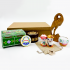 Gift Set by Brest Souvenir Factory – Wooden Folk Art with Slavic Hand-Painted Design