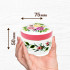 Hand-Painted Candleholder and Box Set, Natural Wood