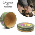 Hand Painted Wooden Gift Set Box And 2 Candle Holders