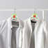 White Wooden Wedding Dress Hanger, Bride Hanger Wedding Gifts for Her, Wooden Bridesmaid Hangers