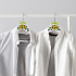 White Wood Clothes Hangers Sunflowers - Farmhouse Decor Wood Hangers White - Skirt, Pants Hangers Sunflower Gifts