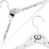 White Wooden Hanger for the Bride Dress or Groom Suit